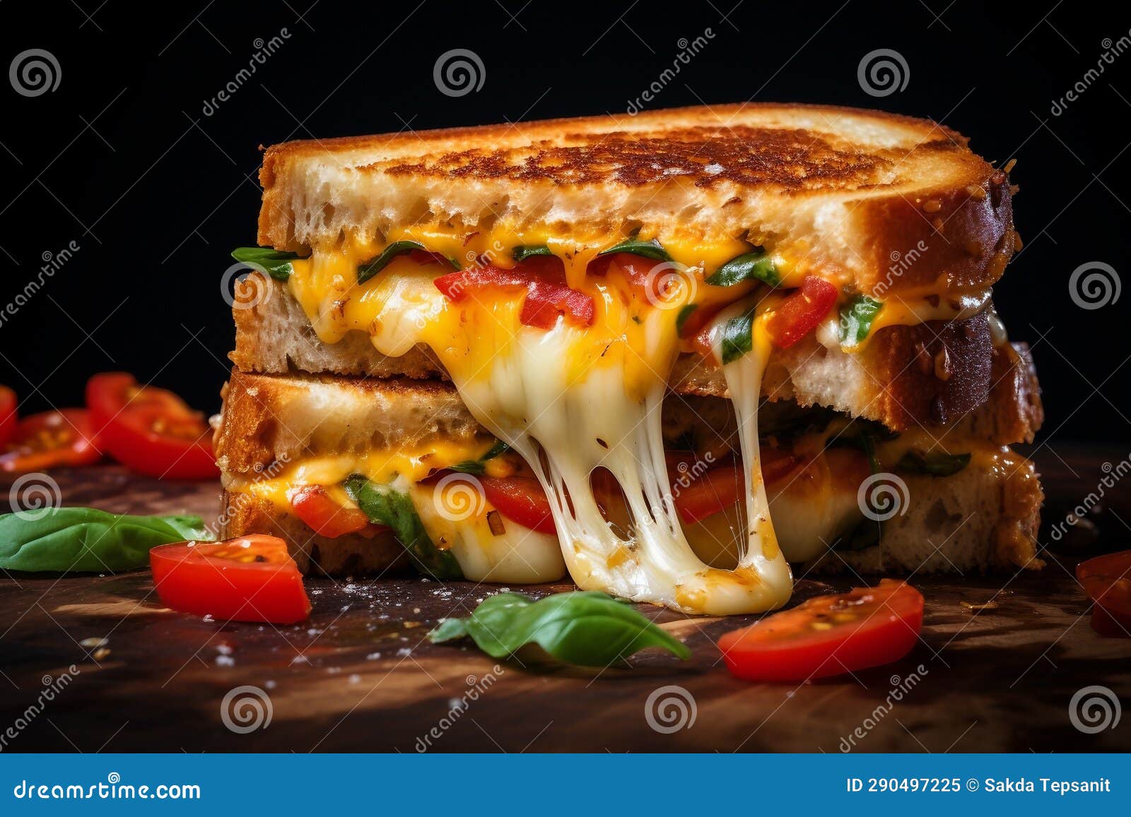 grilled cheese bliss: a visual feast of delicious sandwiches